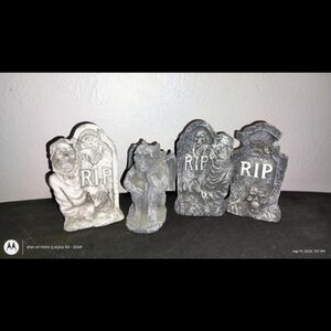 Halloween concrete/plaster statue molds Small